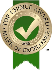 Top Choice Award Mark of Excellence