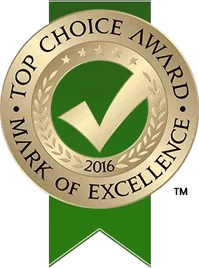 Top Choice Award Mark of Excellence